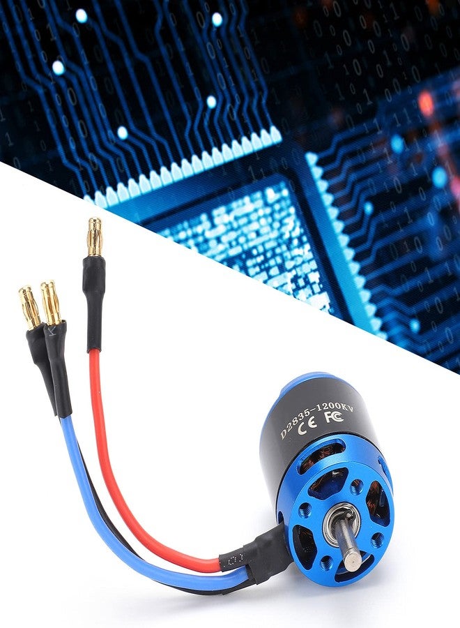 ديلوي محرك ديلوي RC بدون فرش، مصنوع من سبائك الألومنيوم والنحاس، بقوة 2835-1200 كيلو فولت، مناسب للطائرات التي تعمل بالتحكم عن بعد، بما في ذلك الطائرات الشراعية التي تعمل بالتحكم عن بعد. - Image 5